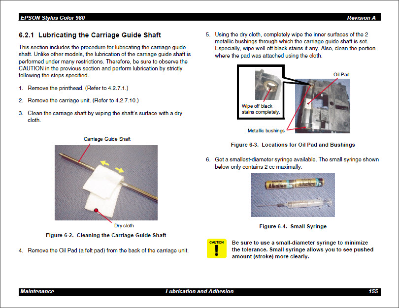 EPSON color-980 Service Manual-5